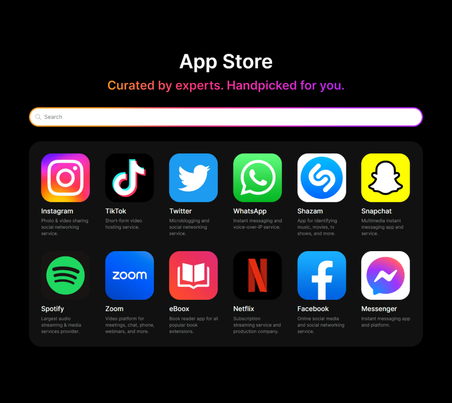app store